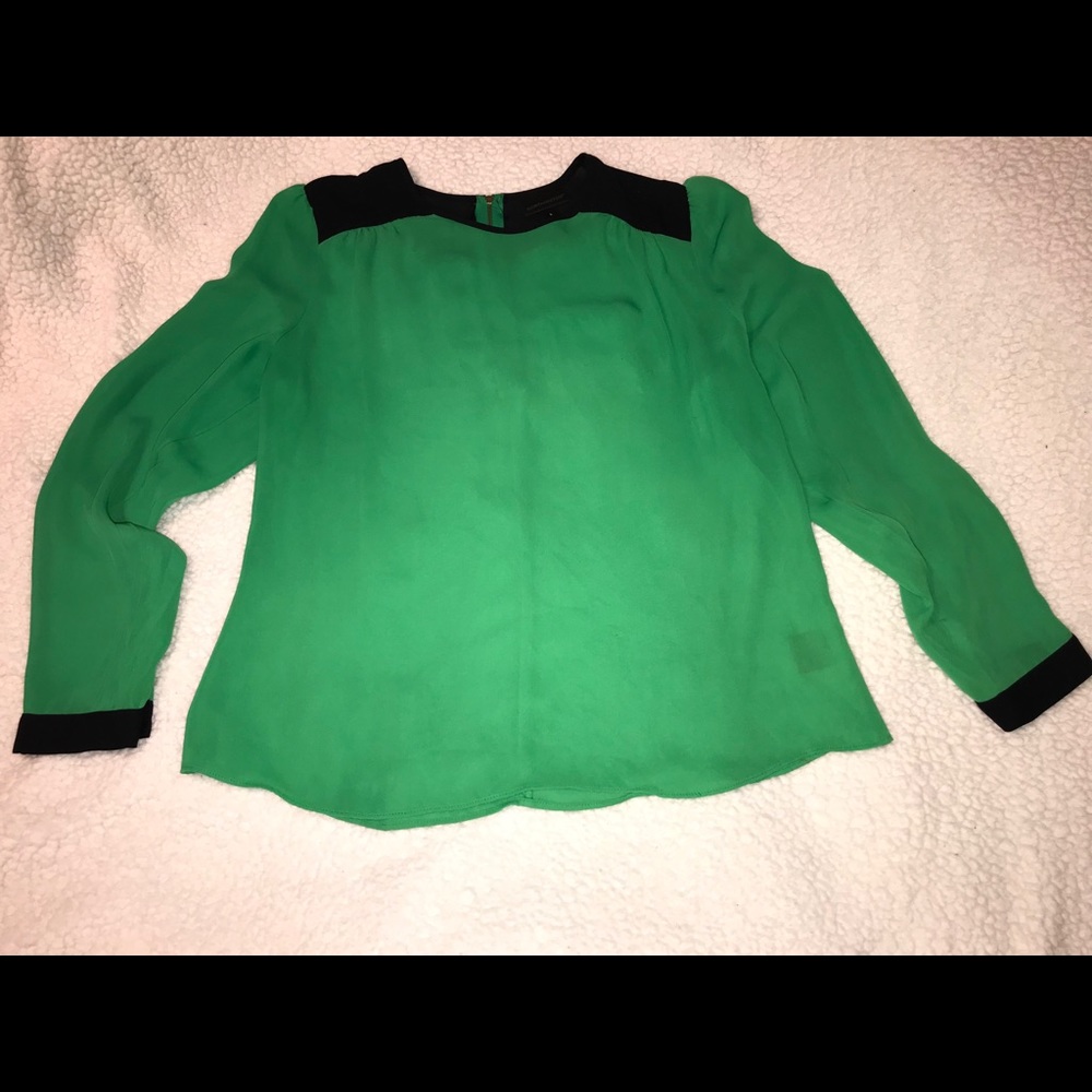 Worthington sheer blouse